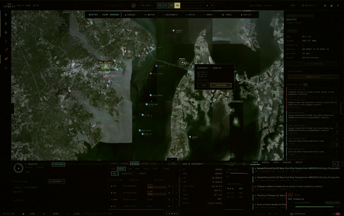 Logistics on the map